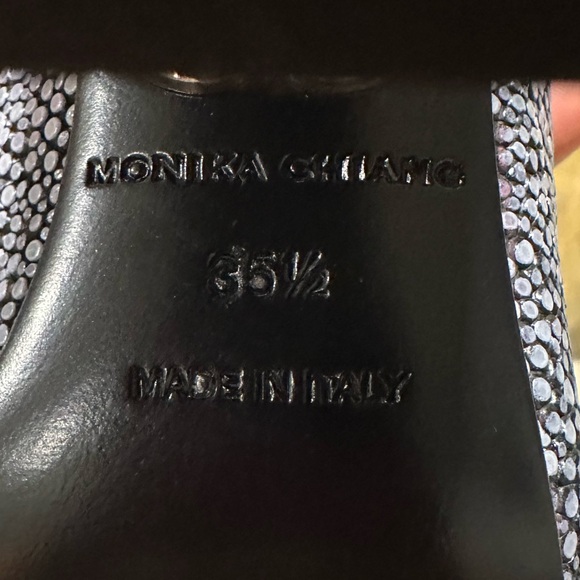 🌺MONIKA CHIANG🌺 Dania Stingray Chain Link Slingback Sandal Size: 35.5 - Picture 6 of 7